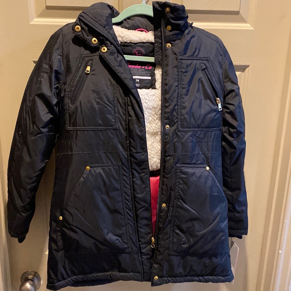 Hawke & Co Girls jacket. Size 14. NWT